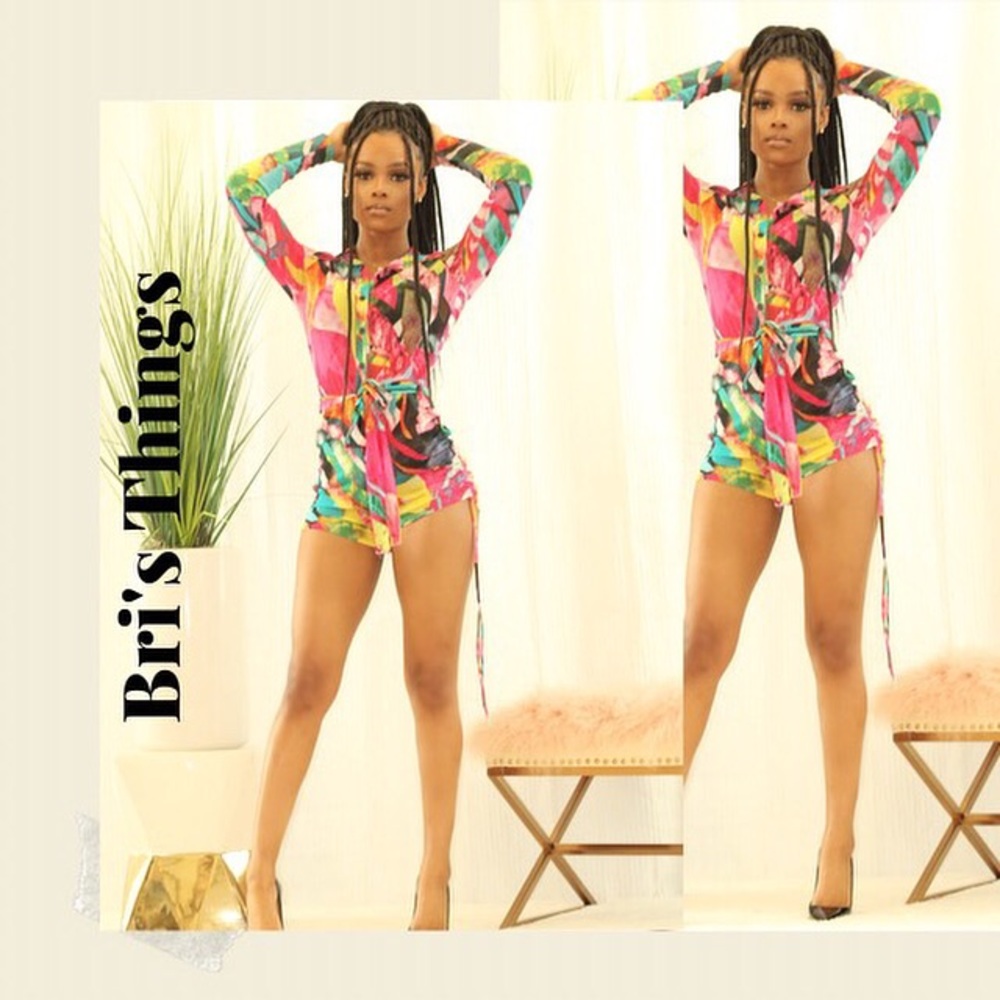 Mixy Mesh Romper